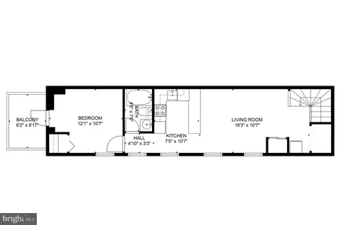 Floorplan - 521 S Wolfe St, Baltimore, MD 21231 photo 11 of 16