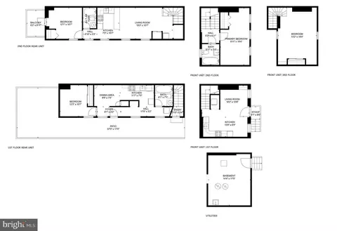 Floorplan - 521 S Wolfe St, Baltimore, MD 21231 photo 7 of 16