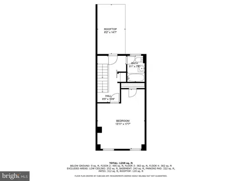 Floorplan - 2106 E Lombard St, Baltimore, MD 21231 photo 2 of 4