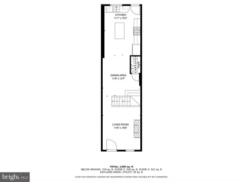 Floorplan - 548 E Fort Ave, Baltimore, MD 21230 photo 1 of 4