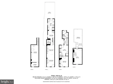 Floorplan - 128 E Montgomery St, Baltimore, MD 21230 photo 1 of 1