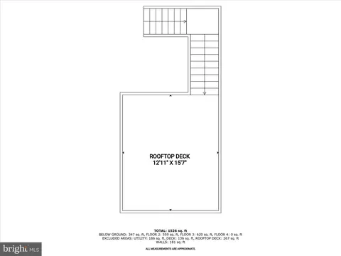 Floorplan - 607 S Clinton St, Baltimore, MD 21224 photo 4 of 5