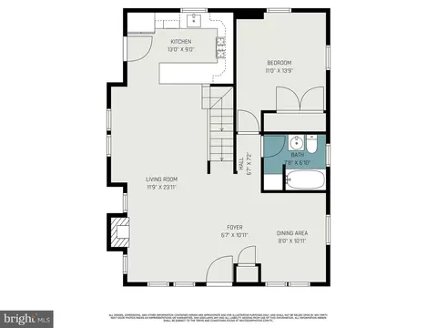 Floorplan - 5611 Pilgrim Rd, Baltimore, MD 21214 photo 1 of 3