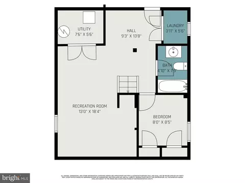 Floorplan - 5611 Pilgrim Rd, Baltimore, MD 21214 photo 3 of 3