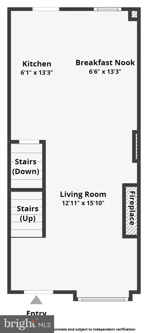 Floorplan - 3821 Lyndale Ave, Baltimore, MD 21213 photo 2 of 3
