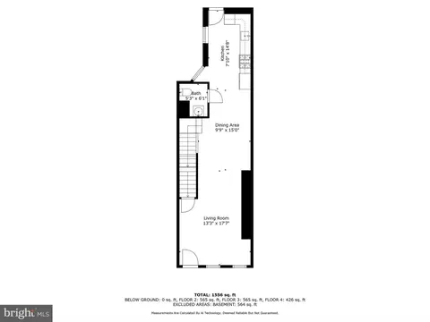 Floorplan - 425 E Lanvale St, Baltimore, MD 21202 photo 1 of 5