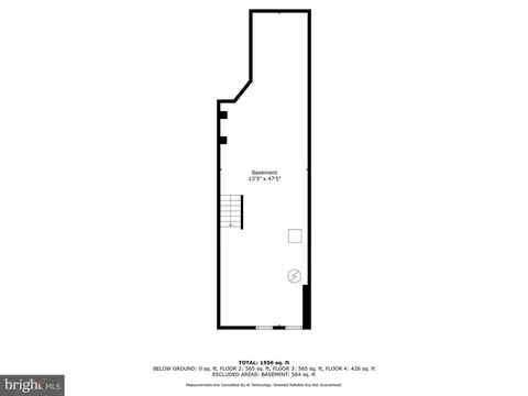 Floorplan - 425 E Lanvale St, Baltimore, MD 21202 photo 4 of 5