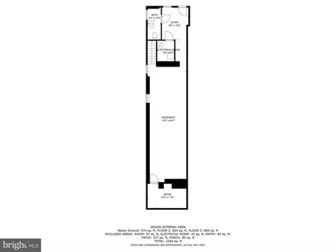 Floorplan - 237 E 25th St, Baltimore, MD 21218 photo 3 of 4