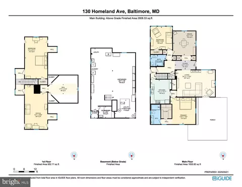 Floorplan - 130 Homeland Ave, Baltimore, MD 21212 photo 1 of 4
