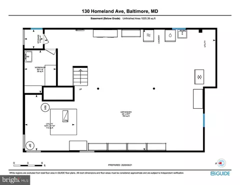 Floorplan - 130 Homeland Ave, Baltimore, MD 21212 photo 3 of 4