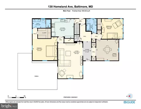 Floorplan - 130 Homeland Ave, Baltimore, MD 21212 photo 4 of 4