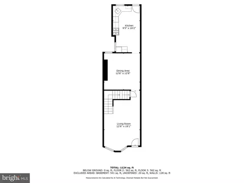 Floorplan - 812 Powers St, Baltimore, MD 21211 photo 1 of 4
