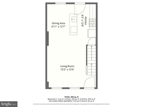 Floorplan - 3307 Elmora Ave, Baltimore, MD 21213 photo 1 of 4