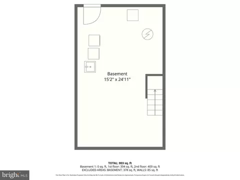 Floorplan - 3307 Elmora Ave, Baltimore, MD 21213 photo 3 of 4