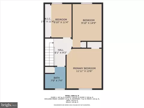 Floorplan - 3903 Kimble Rd, Baltimore, MD 21218 photo 3 of 4