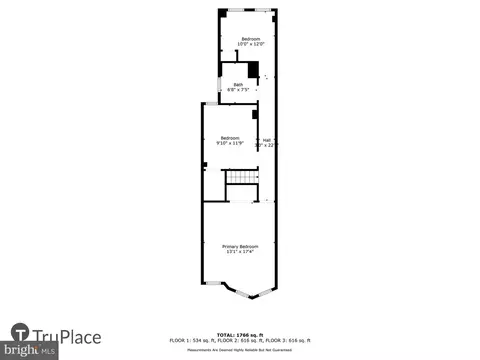 Floorplan - 1820 Walbrook Ave, Baltimore, MD 21217 photo 4 of 4
