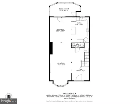 Floorplan - 2303 Harlem Ave, Baltimore, MD 21216 photo 3 of 4