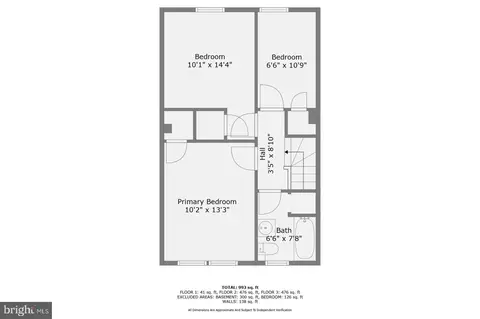 Floorplan - 421 Venable Ave, Baltimore, MD 21218 photo 3 of 4