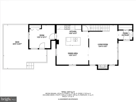 Floorplan - 2210 Echodale Ave, Baltimore, MD 21214 photo 1 of 4