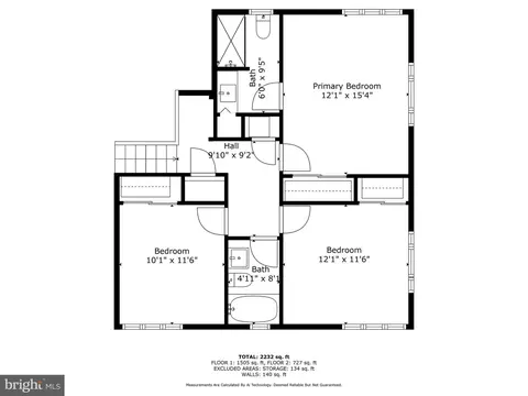 Floorplan - 2103 Northcliff Dr, Baltimore, MD 21209 photo 3 of 3