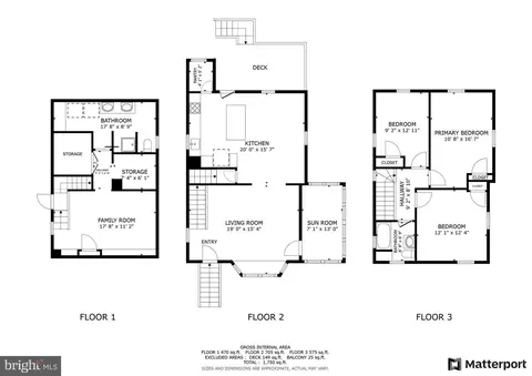 Floorplan - 207 E Melrose Ave, Baltimore, MD 21212 photo 1 of 1
