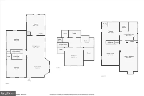 Floorplan - 2712 Beechland Ave, Baltimore, MD 21214 photo 1 of 3