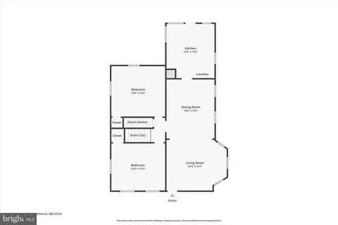 Floorplan - 2712 Beechland Ave, Baltimore, MD 21214 photo 3 of 3