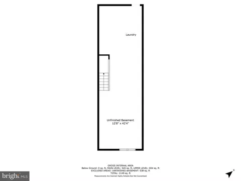 Floorplan - 1622 Darley Ave, Baltimore, MD 21213 photo 3 of 4