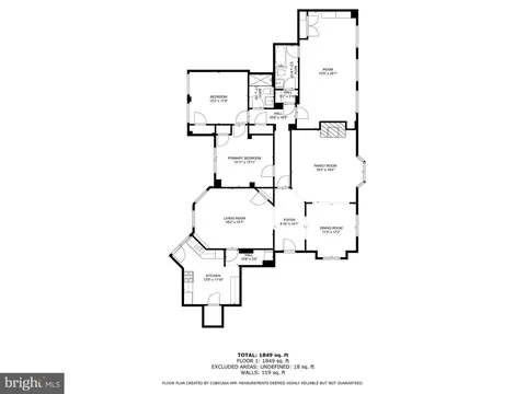 Floorplan - 700 Washington Pl #3B, Baltimore, MD 21201 photo 1 of 1