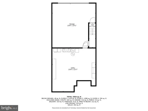 Floorplan - 5700 Coley Ct, Baltimore, MD 21210 photo 4 of 5