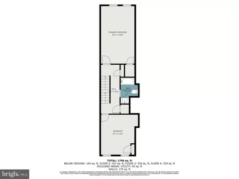 Floorplan - 115 S Regester St, Baltimore, MD 21231 photo 3 of 4