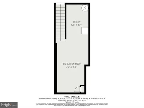 Floorplan - 115 S Regester St, Baltimore, MD 21231 photo 1 of 4