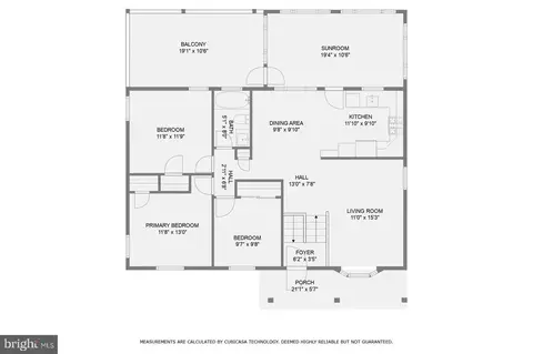 Floorplan - 6205 Ridgeview Ave, Baltimore, MD 21206 photo 5 of 6