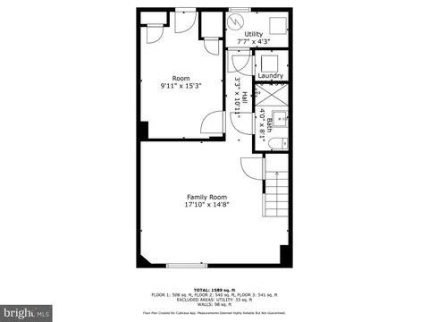 Floorplan - 1408 N Potomac St, Baltimore, MD 21213 photo 1 of 4