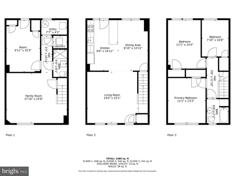 Floorplan - 1408 N Potomac St, Baltimore, MD 21213 photo 4 of 4
