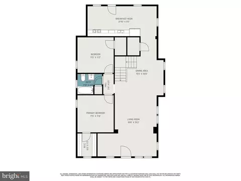 Floorplan - 4525 Mainfield Ave, Baltimore, MD 21214 photo 2 of 3