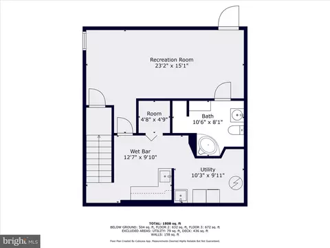 Floorplan - 5501 Todd Ave, Baltimore, MD 21206 photo 1 of 4