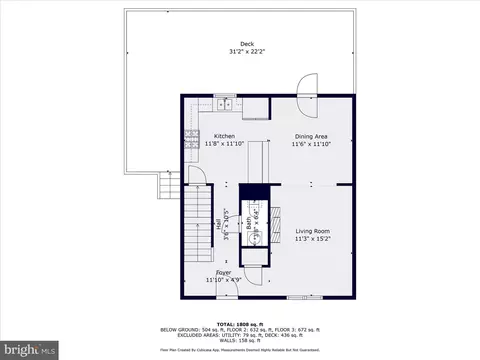 Floorplan - 5501 Todd Ave, Baltimore, MD 21206 photo 2 of 4