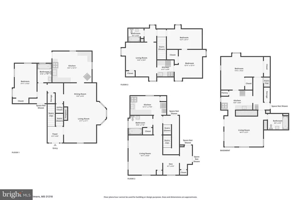 Floorplan - 817 Homestead St, Baltimore, MD 21218 photo 1 of 1