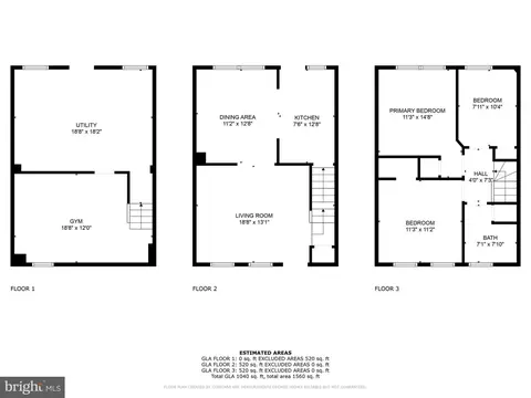 Floorplan - 1649 Gleneagle Rd, Baltimore, MD 21239 photo 4 of 4