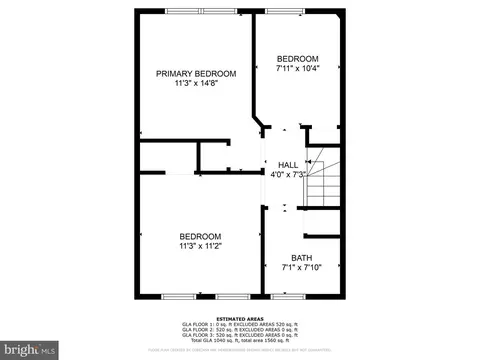 Floorplan - 1649 Gleneagle Rd, Baltimore, MD 21239 photo 2 of 4