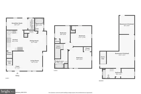 Floorplan - 2701 Christopher Ave, Baltimore, MD 21214 photo 3 of 3