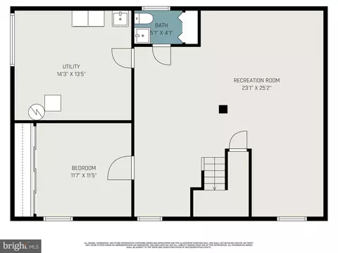Floorplan - 3313 Claran Rd, Baltimore, MD 21215 photo 2 of 2