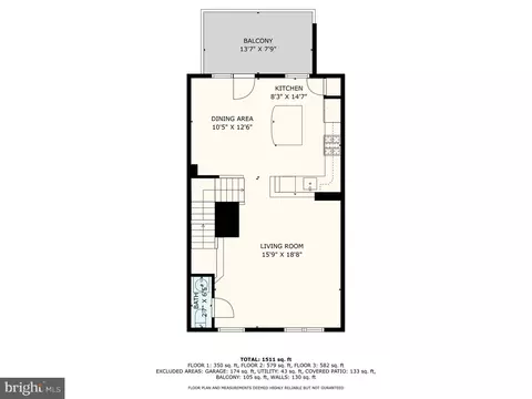 Floorplan - 4205 Skyview, Baltimore, MD 21211 photo 2 of 4