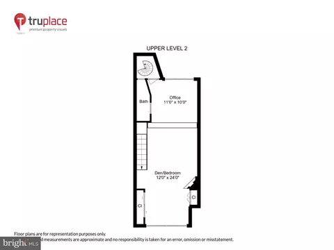 Floorplan - 427 Grindall St #2, Baltimore, MD 21230 photo 4 of 5