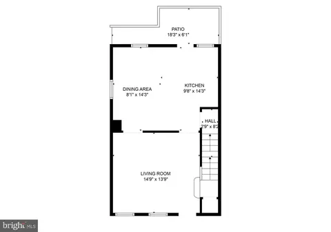 Floorplan - 5309 Ready Ave, Baltimore, MD 21212 photo 2 of 4
