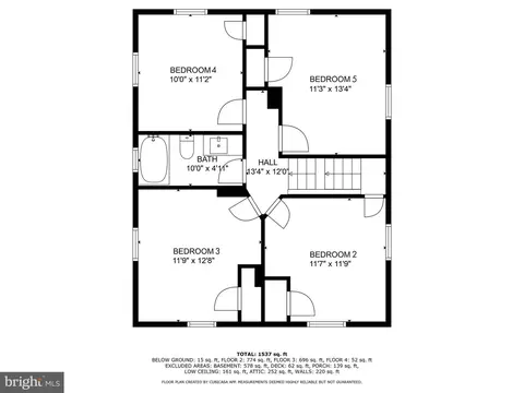Floorplan - 505 Mccabe Ave, Baltimore, MD 21212 photo 3 of 5