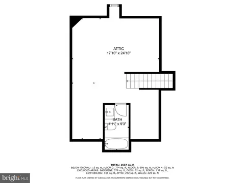 Floorplan - 505 Mccabe Ave, Baltimore, MD 21212 photo 4 of 5