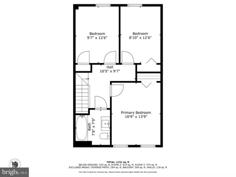Floorplan - 1810 E 31st St, Baltimore, MD 21218 photo 2 of 4