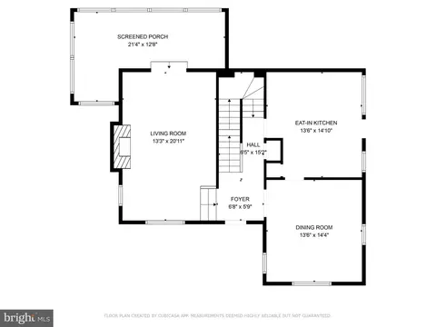 Floorplan - 302 Tunbridge Rd, Baltimore, MD 21212 photo 4 of 5